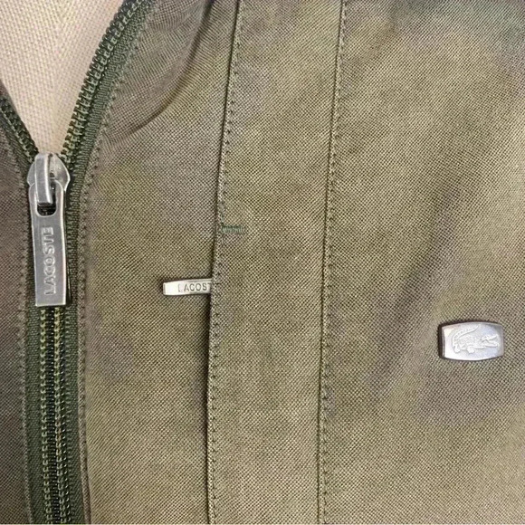 Y2K  Lacoste Bomber Jacket - Picture 3 of 13
